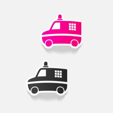 gerçekçi polis araba tasarımı  