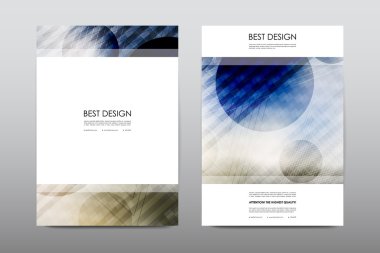 Broşür düzeni şablonu 