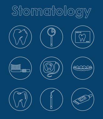 Stomatology basit simgeler kümesi
