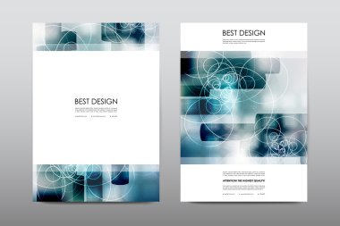 Broşür düzeni şablonu 