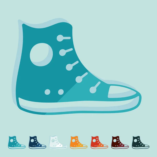 Gumshoes icône simple — Image vectorielle