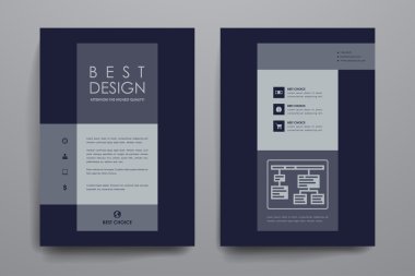 Broşür tasarım şablonları