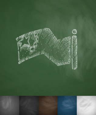 Çin bayrağı simgesi 