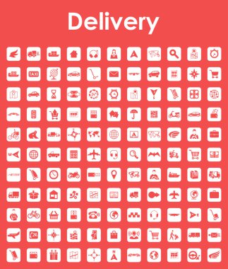 Teslimat basit simgeler kümesi