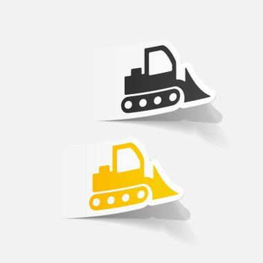 gerçekçi buldozer tasarım  
