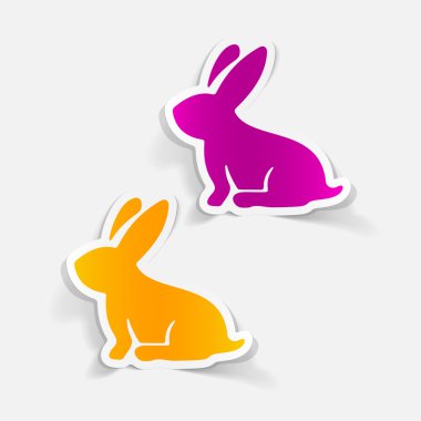 gerçekçi Paskalya tavşanı Tasarla 