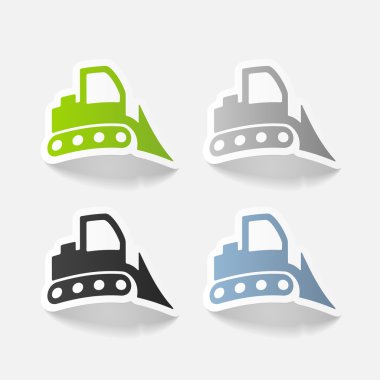 gerçekçi buldozer tasarım  