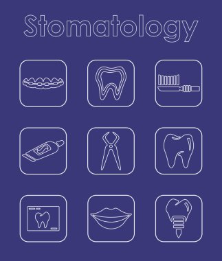 Stomatology basit simgeler kümesi