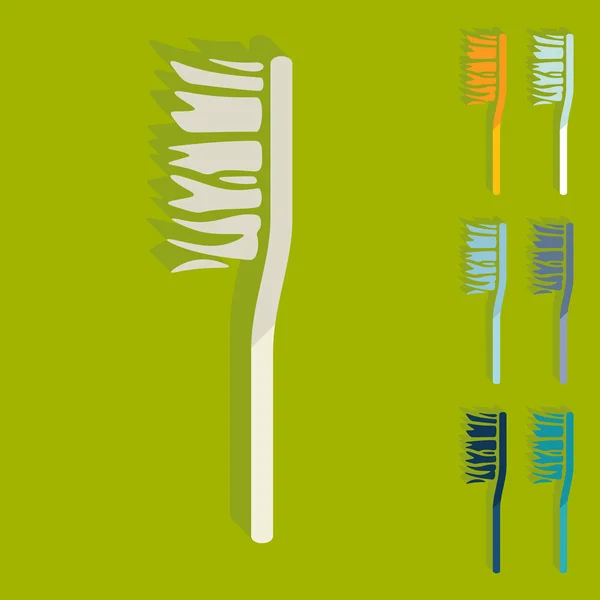 Εικονογράφηση εικόνα οδοντόβουρτσα — Διανυσματικό Αρχείο