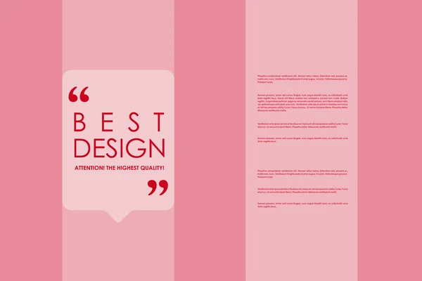 Set of brochure, poster design templates — Stock Vector