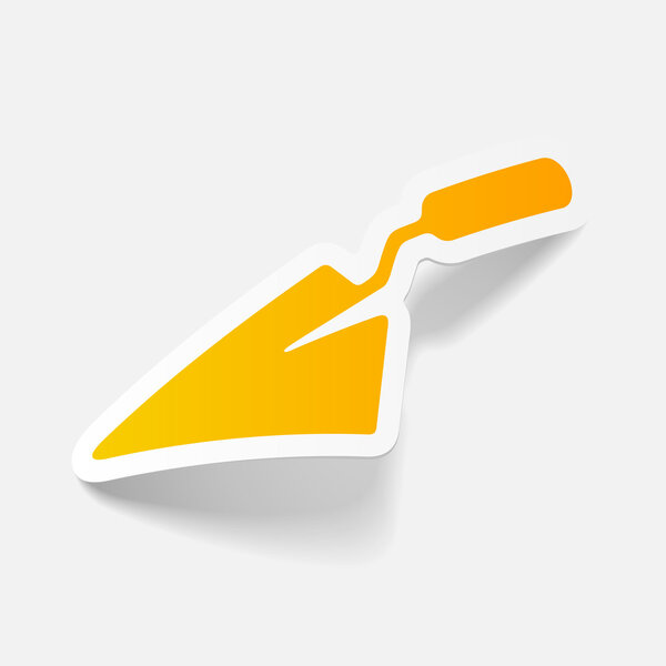 реалистичный дизайн лопатки
  