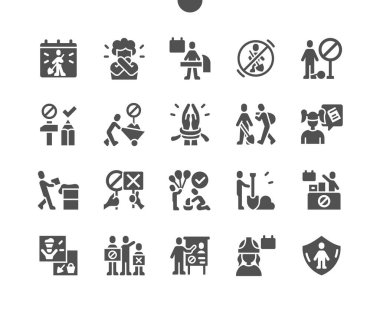 Dünya Çocuk Emekçilere Karşı Günü 12 Haziran. Toplu protestolar. Takvim. Haziranın 12 'sinde. Çocuklar çalışır. Konferanslar. Çocuk koruma. Vektör Katı Simgeleri. Basit Resim Grafiği