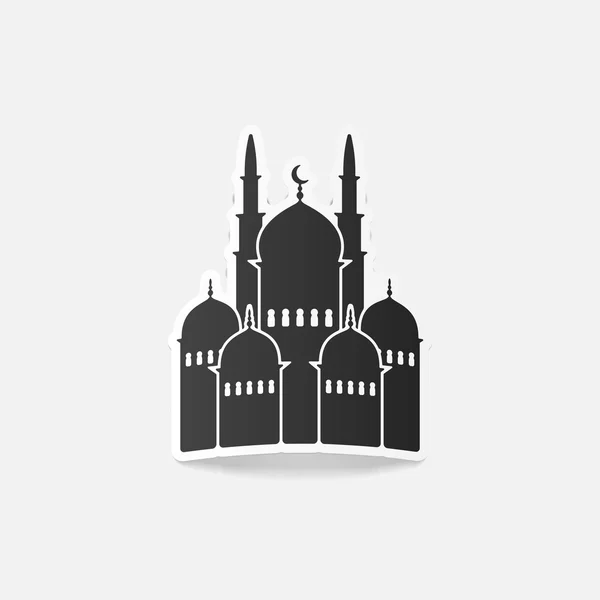 Moschea illustrazione — Vettoriale Stock