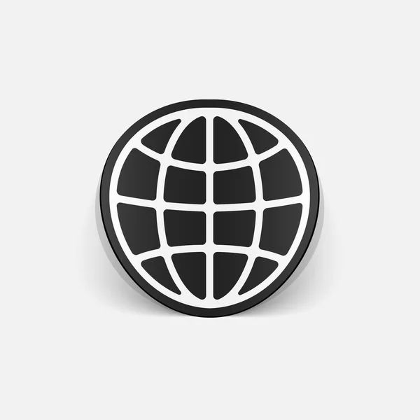 Globe illustration — Stock Vector