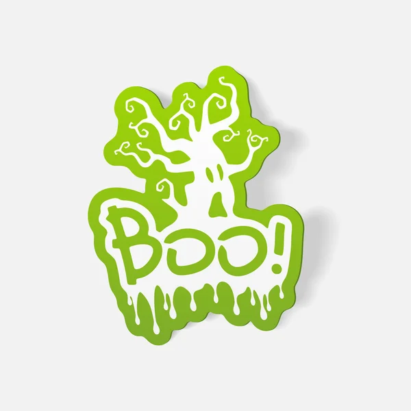 Boo σημάδια — Διανυσματικό Αρχείο