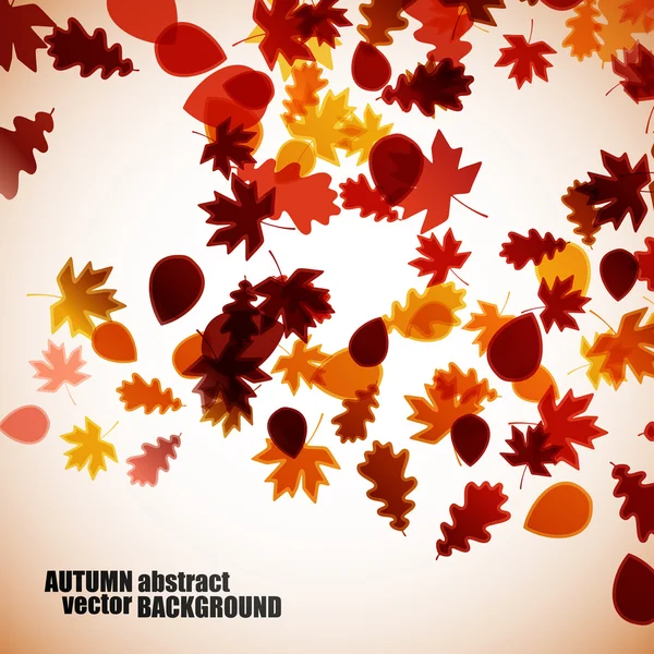 Herfst achtergrond — Stockvector