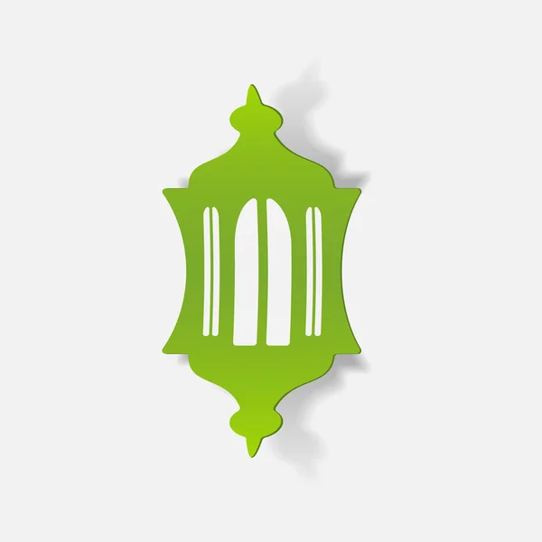 Ramadan lantern symbol — Stock vektor