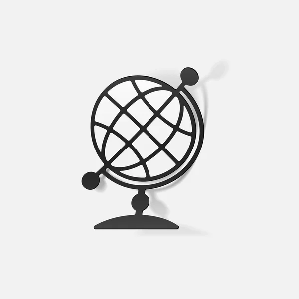 Globe ontwerpelement — Stockvector