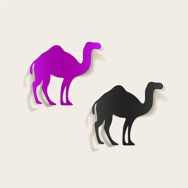 Iconos de camello — Archivo Imágenes Vectoriales