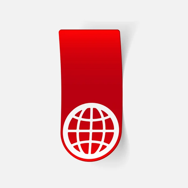 Globe-Icon – stockvektor