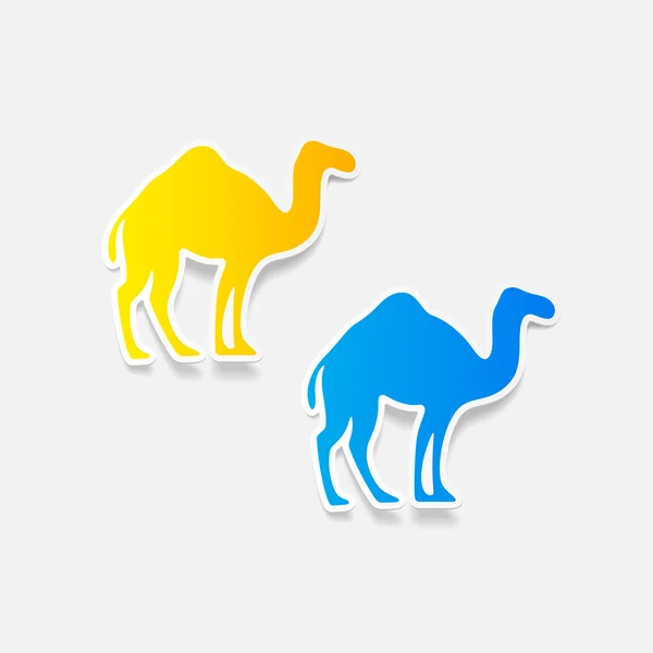 Camel icons — Stock Vector