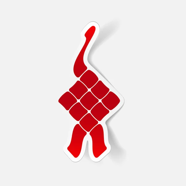 Ketupat-Symbol — Stockvektor