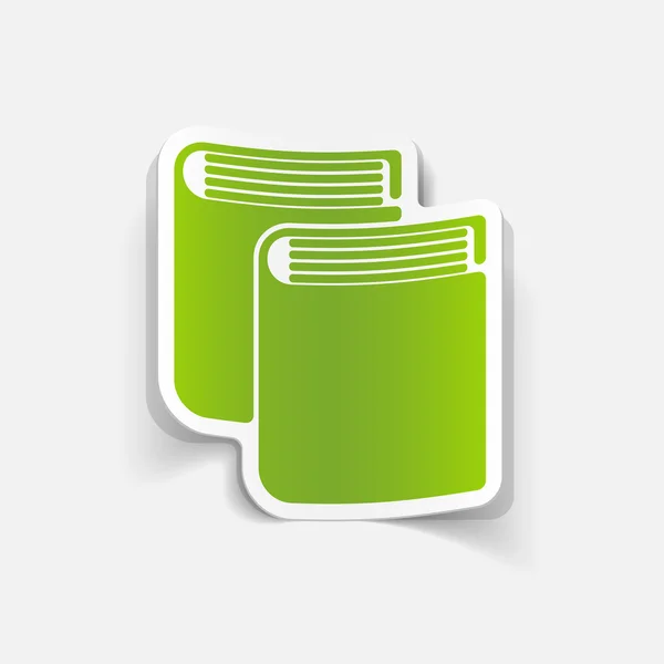 Libro Iconos — Vector de stock