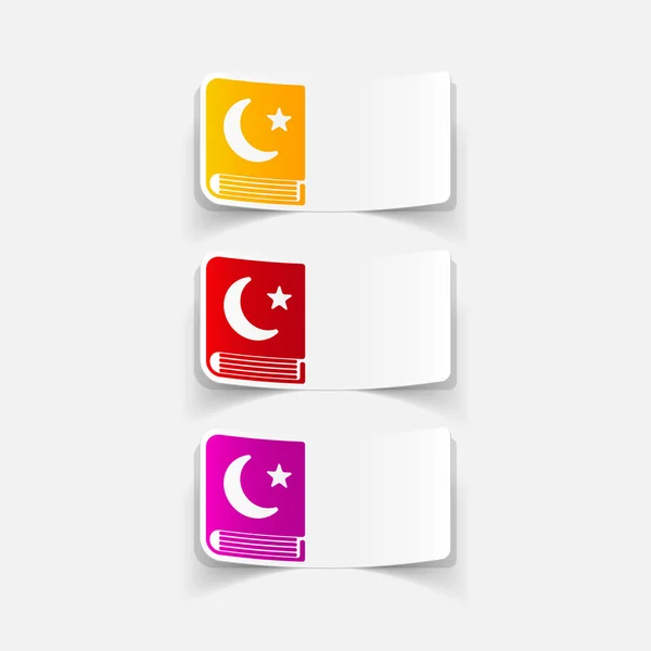Koran icons — Stock Vector
