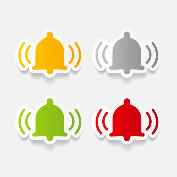 Iconos Bell — Vector de stock