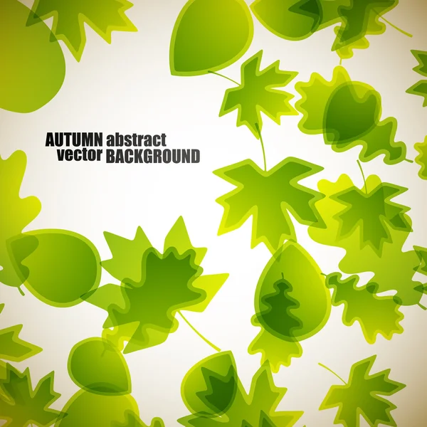 Herfst achtergrond — Stockvector