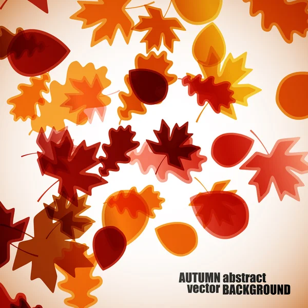 Herfst achtergrond — Stockvector