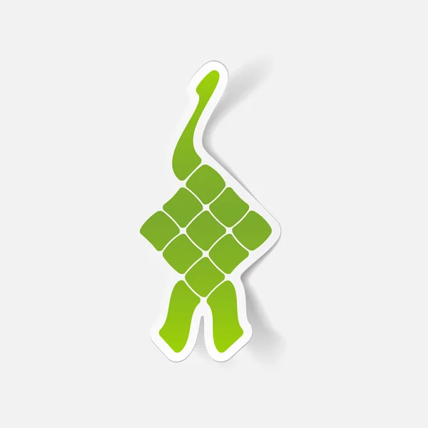 Ketupat-Symbol — Stockvektor