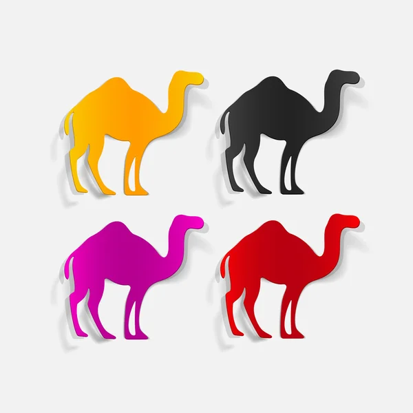 Camel icons — Stock Vector