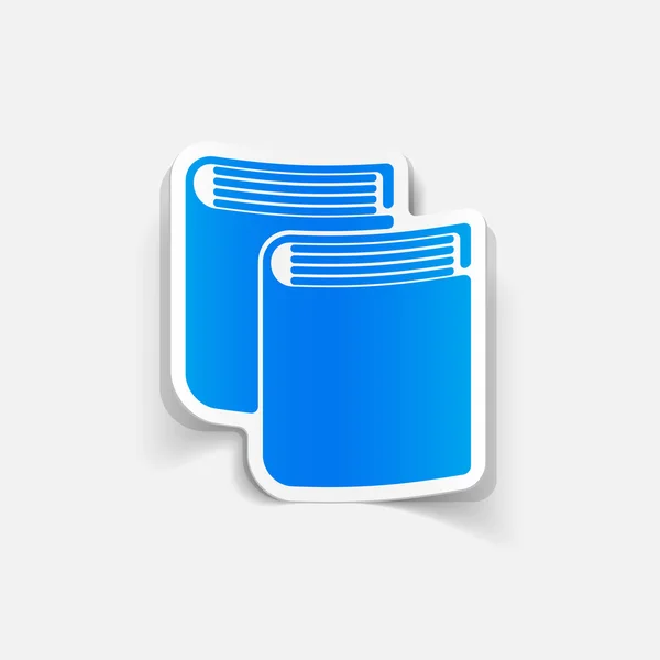 Libro Iconos — Vector de stock