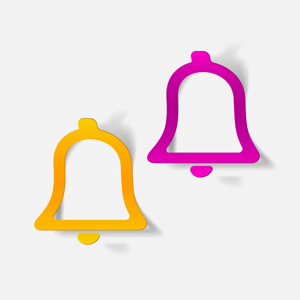 Iconos Bell — Vector de stock