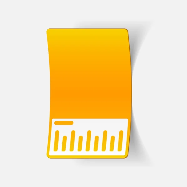 Ruler icon — Stock Vector