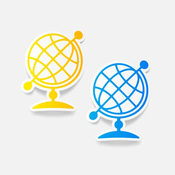 Illustration Globe — Image vectorielle