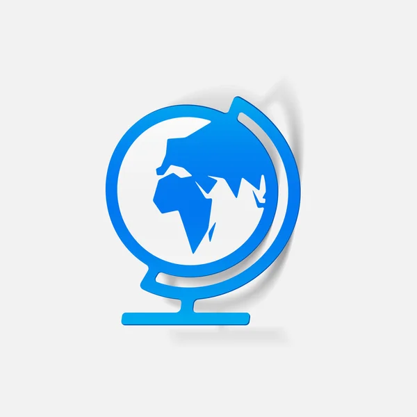 Globe illustration — Stock vektor