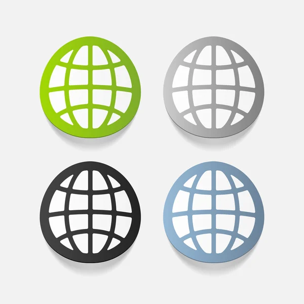 Globe illustration — Stock vektor