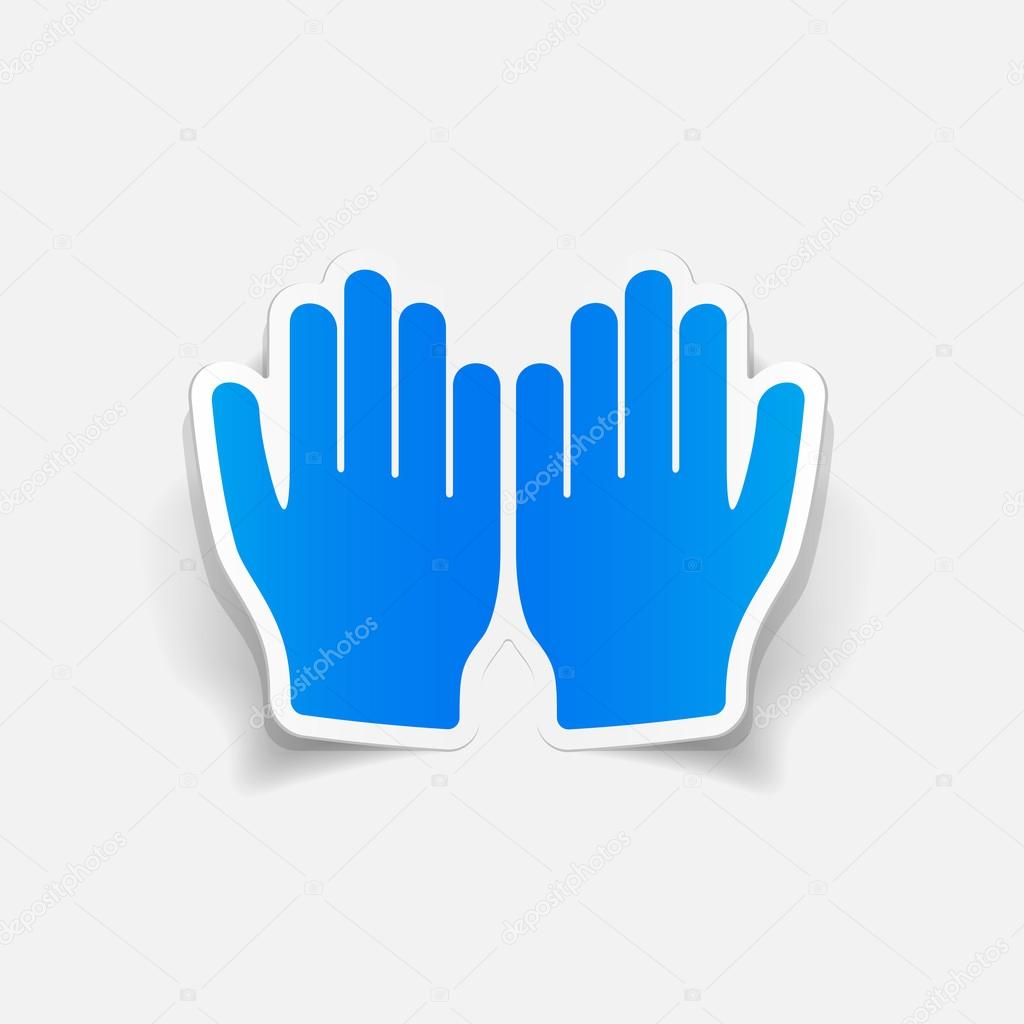 祈りの手 ストックベクター C Palau