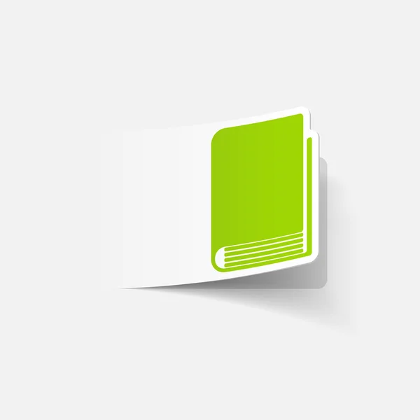 Ilustración libro — Vector de stock