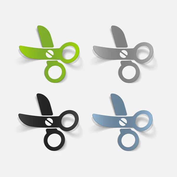 Scissors illustration — Stock Vector