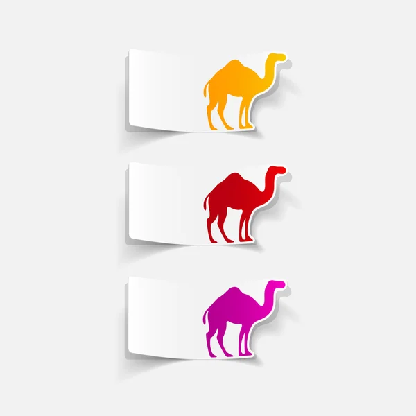 Camel ontwerpelement — Stockvector