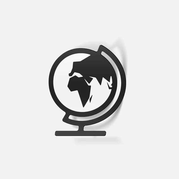 Globe ontwerpelement — Stockvector