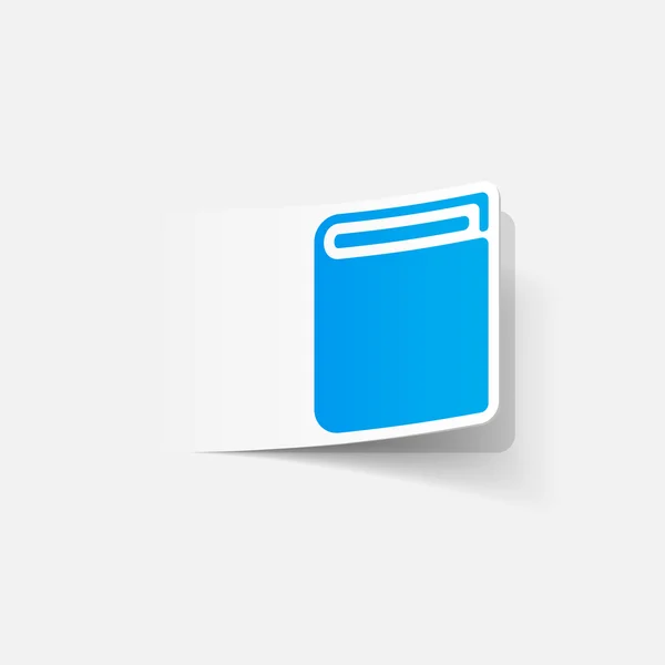 Icono del libro — Vector de stock