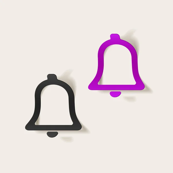 Iconos Bell — Vector de stock