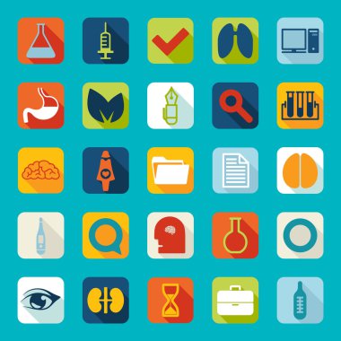 tıbbi simgeler dizisi