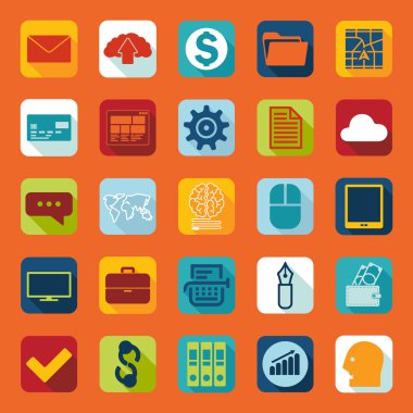 İş simgeleri kümesi