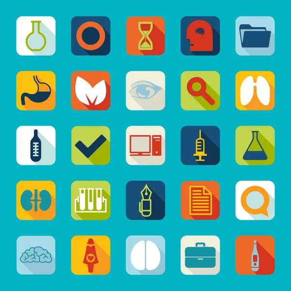 Set of medical icons — Stock Vector