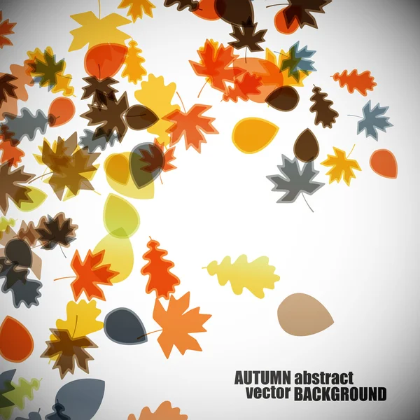 Herfst achtergrond — Stockvector